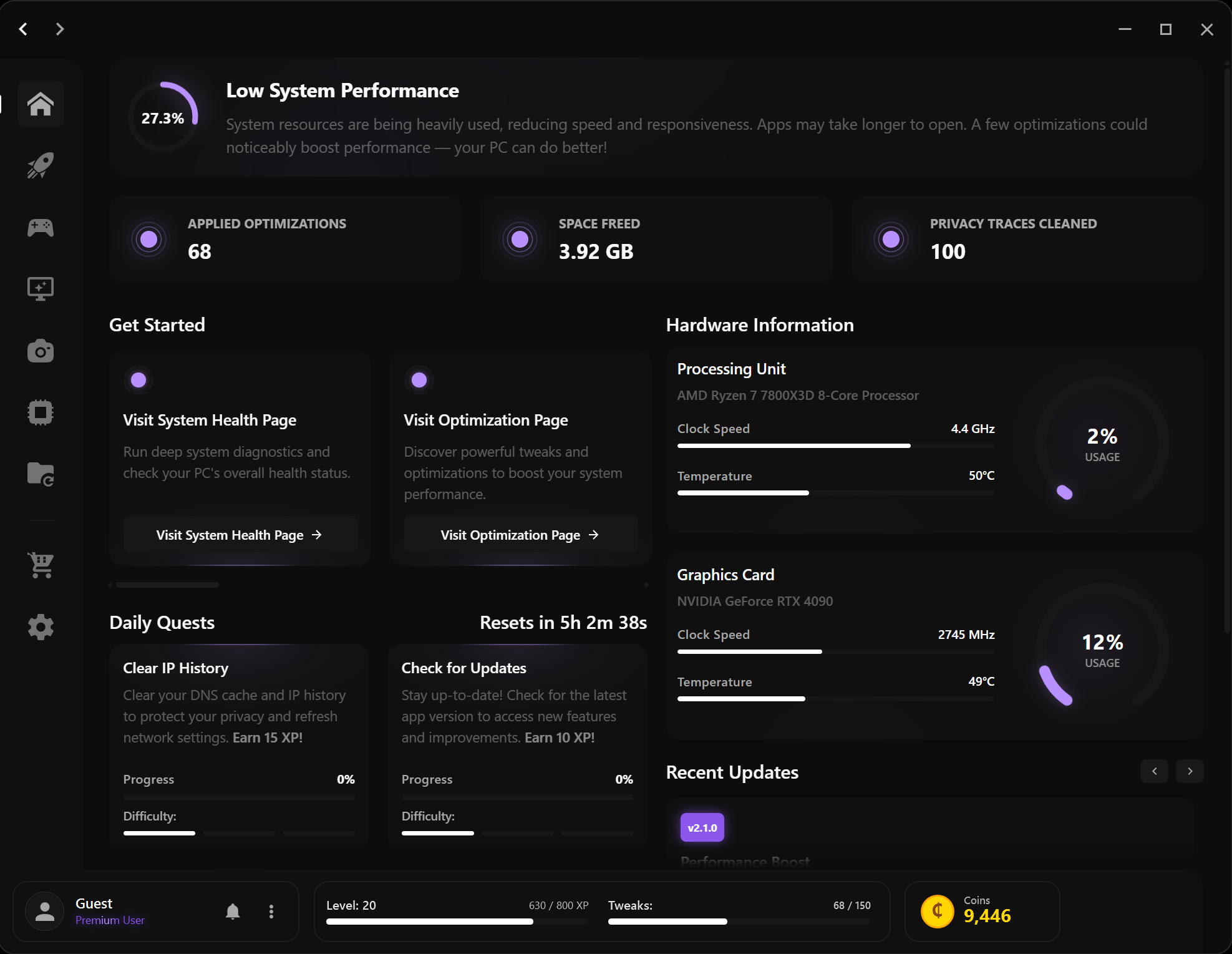 AckerTech Optimizer Preview Left